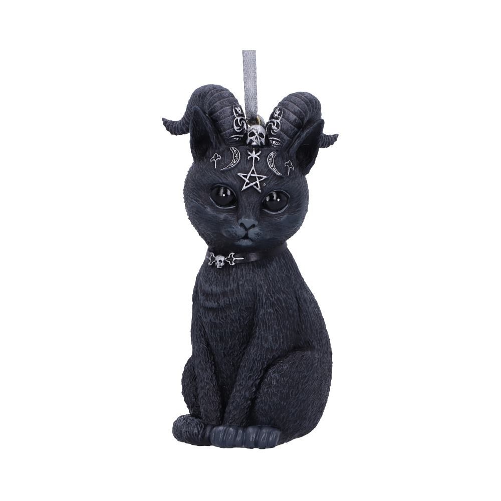 Nemesis Now - Pawzuph Hanging Ornament Weihnachtskugel - Schwarz